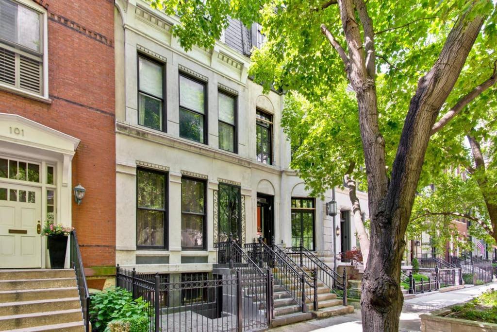 Historic Luxury Townhouse In Downtown Chicago Villa Kültér fotó