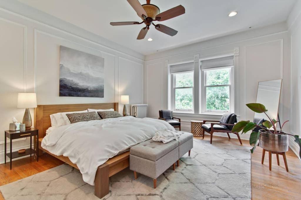 Historic Luxury Townhouse In Downtown Chicago Villa Kültér fotó